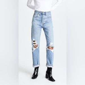 AGOLDE 90s Mid Rise Straight Leg Jeans